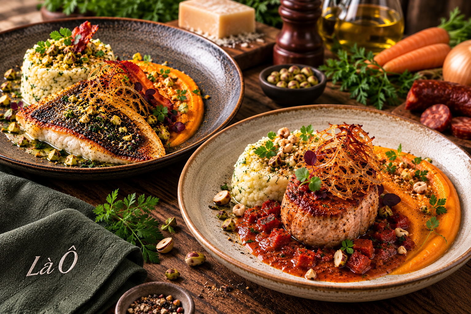 LES SIGNATURES — Notre cuisine, notre empreinte.